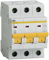 Выключатель автоматический модульный 3п D 2А 4.5кА ВА47-29 IEK MVA20-3-002-D
