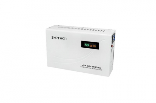 Стабилизатор напряжения настенный SMARTWATT AVR SLIM 5000RW