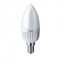Лампа светодиодная 94 492 NLL-C37-7-230-4K-E14-FR 7Вт свеча 4000К бел. E14 560лм 176-264В Navigator 94492