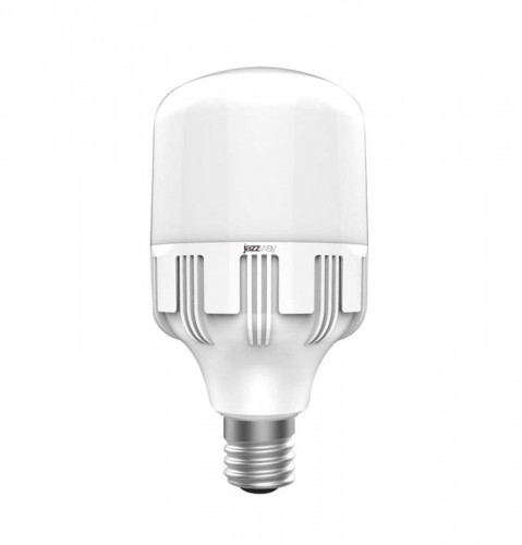 Лампа светодиодная PLED-HP-T120 40Вт 4000К 3400лм E27 с переходником на E40 бел. JazzWay 1038937