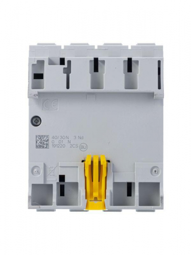 Выключатель дифференциального тока (УЗО) 4п 40А 300мА тип AC FH204AC-40/0.3 4мод. ABB 2CSF204003R3400 фото 2