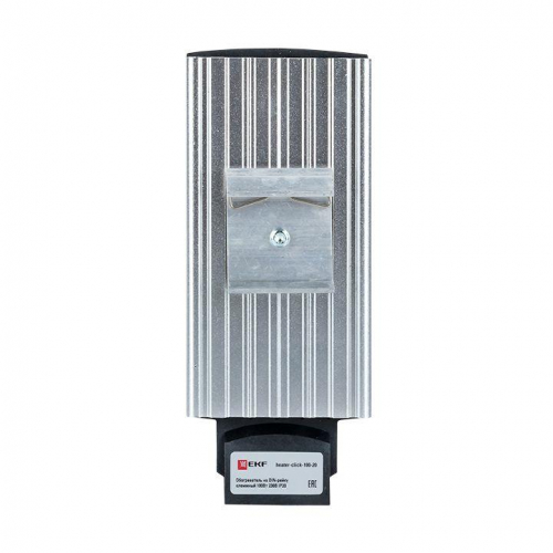 Обогреватель на DIN-рейку клеммный 100Вт 230В IP20 PROxima EKF heater-click-100-20 фото 4