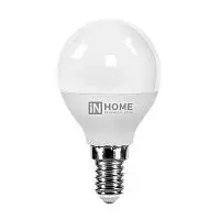 Лампа светодиодная LED-ШАР-VC 8Вт 230В E14 3000К 720лм IN HOME 4690612020549